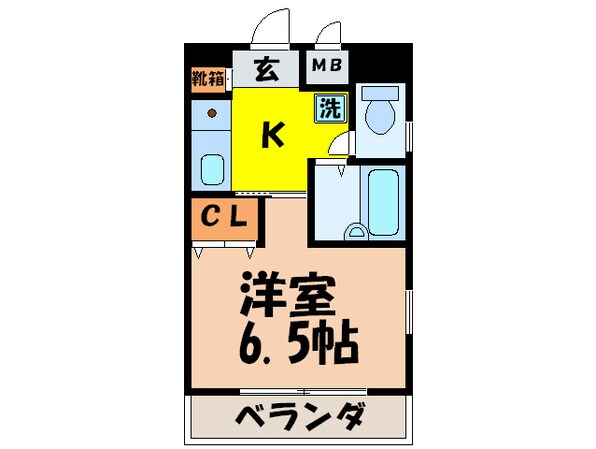 パソナハ－ヴェストの物件間取画像